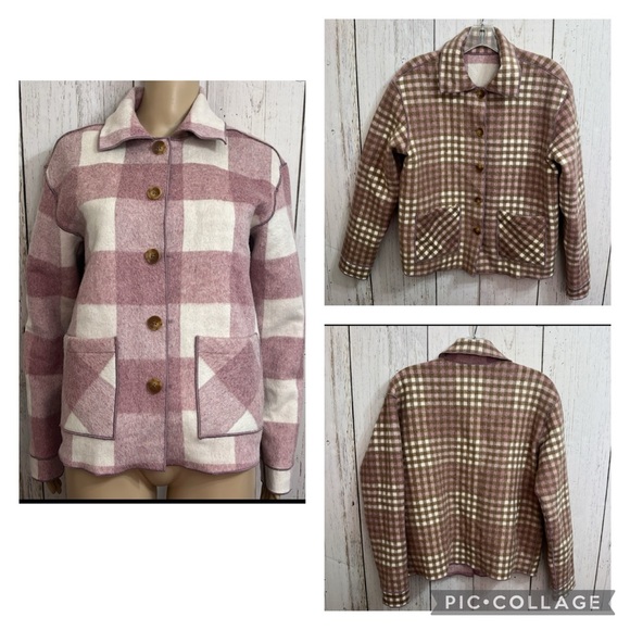 Reversible Soft Cozy Blazer Jacket Size XS - Picture 1 of 6